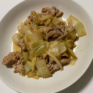【初心者向け】白菜と豚肉のうま煮